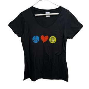 Peace, Love, & 86/45 Tee Shirt
